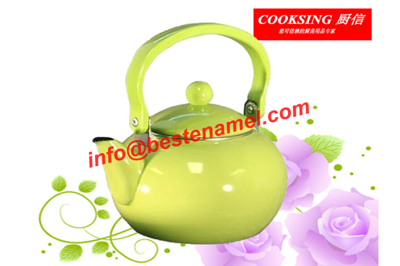 BK-205PD Enamel Teapot｜Teapot Kettle｜Enamel Kettle｜Teapot Kettle Set｜Enamel Kettle Set｜Enamel Teapot Set