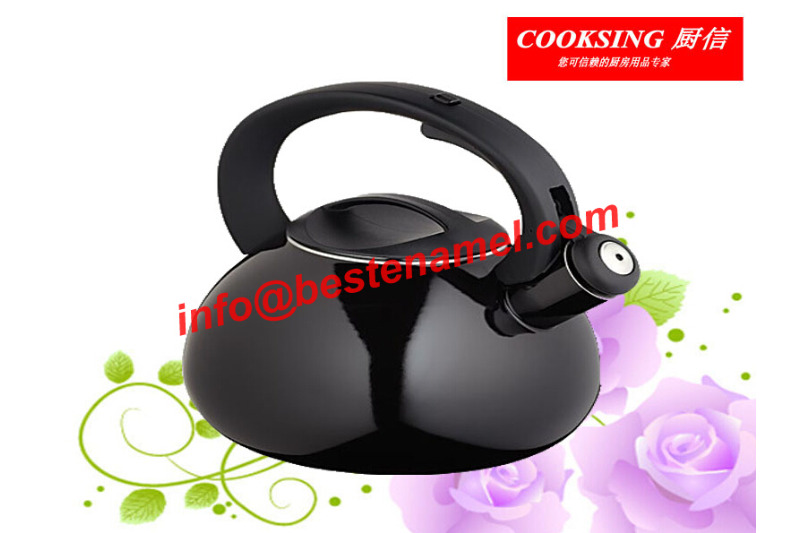 BK-3021DJ Enamel Whistle Kettle｜Whistle Kettle｜Kettle｜Teapot Kettle Set｜Enamel Kettle Set｜Enamel Teapot Set