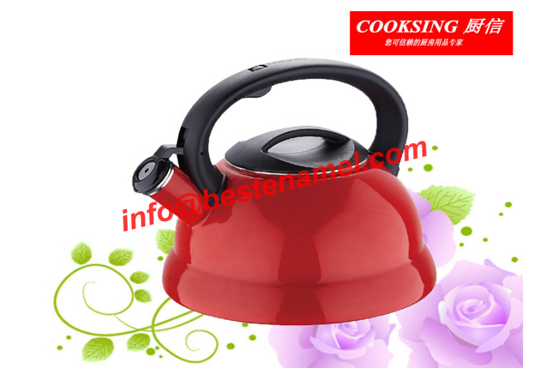 BK-8030D Enamel Whistle Kettle｜Whistle Kettle｜Kettle｜Teapot Kettle Set｜Enamel Kettle Set｜Enamel Teapot Set