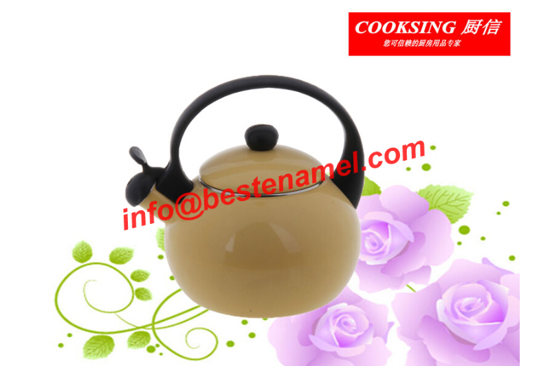 BK-8023DE Enamel Whistle Kettle｜Whistle Kettle｜Kettle｜Teapot Kettle Set｜Enamel Kettle Set｜Enamel Teapot Set