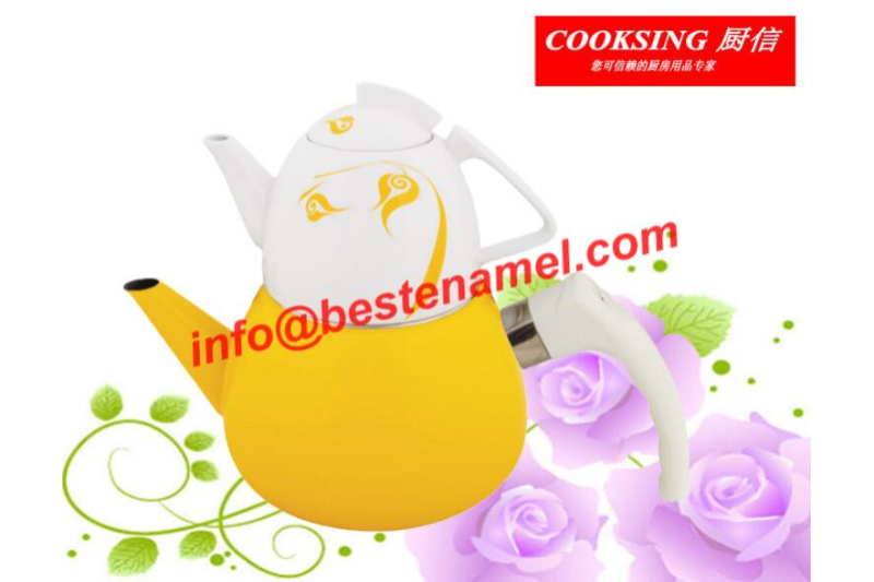 BK-706BD Super New Turkish Colorfull Enamel Kettle Set