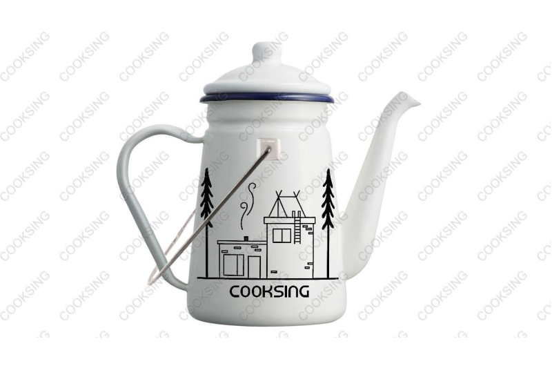 Enamel Camping Teapot Kettle