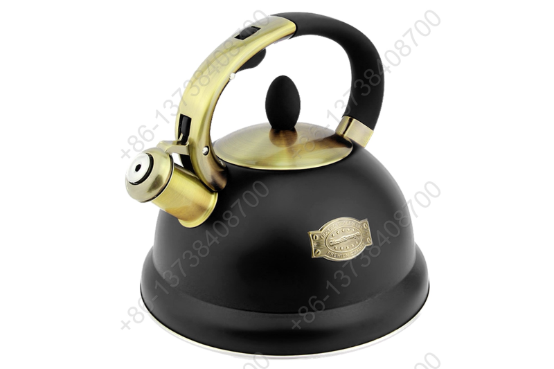 3L Stainless Steel Whistling Tea Kettle,Cool Touch Ergonomic Handle,Unique Button Control