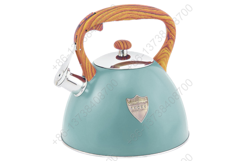 3L Stainless Steel Whistling Tea Kettle,Cool Touch Ergonomic Handle,Unique Button Control