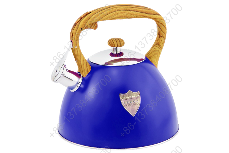 3L Stainless Steel Whistling Tea Kettle,Cool Touch Ergonomic Handle,Unique Button Control