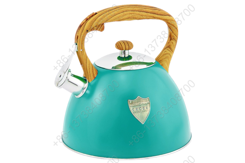 3L Stainless Steel Whistling Tea Kettle,Cool Touch Ergonomic Handle,Unique Button Control