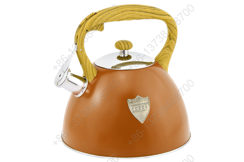 3L Stainless Steel Whistling Tea Kettle,Cool Touch Ergonomic Handle,Unique Button Control