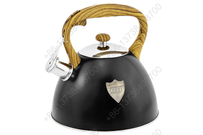 3L Stainless Steel Whistling Tea Kettle,Cool Touch Ergonomic Handle,Unique Button Control