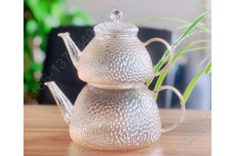 Hot Sale High Borosilicate Heat Resistant Glass Teapot Kettle Set