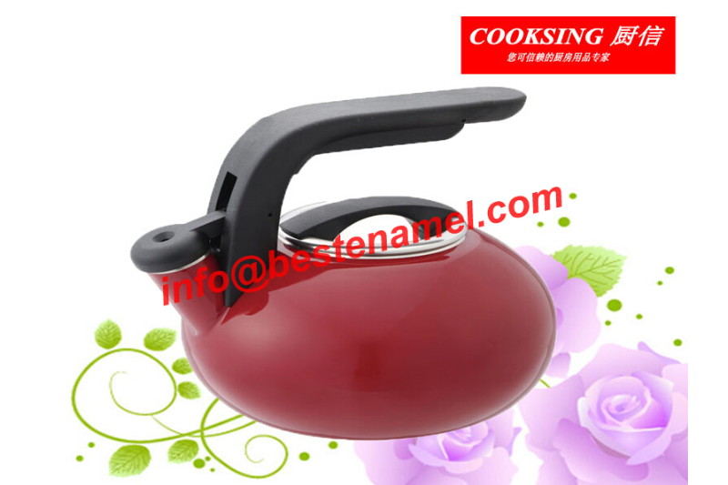 BK-3022DJ Enamel Whistle Kettle｜Whistle Kettle｜Kettle｜Teapot Kettle Set｜Enamel Kettle Set｜Enamel Teapot Set