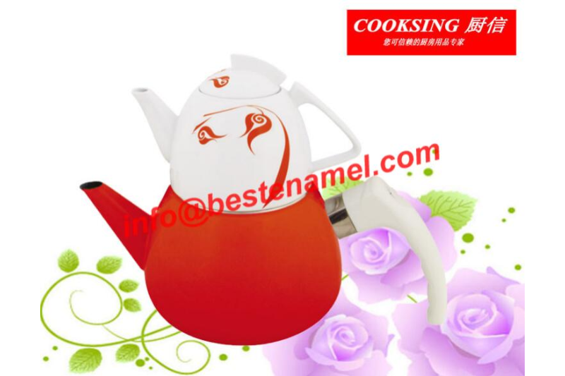 BK-706BD Super New Turkish Colorfull Enamel Kettle Set