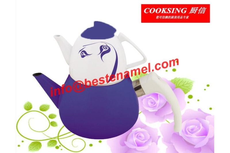 BK-706BD Super New Turkish Colorfull Enamel Kettle Set