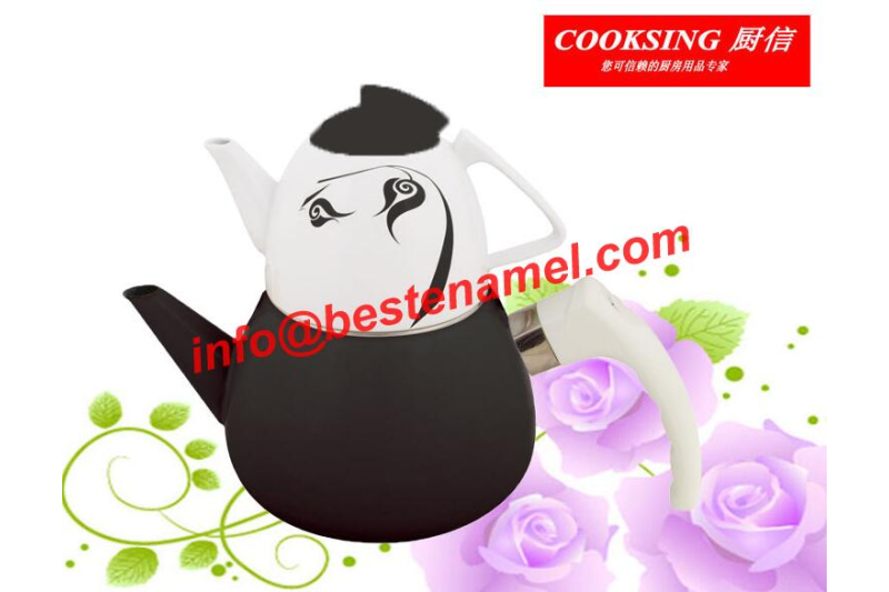 BK-706BD Super New Turkish Colorfull Enamel Kettle Set