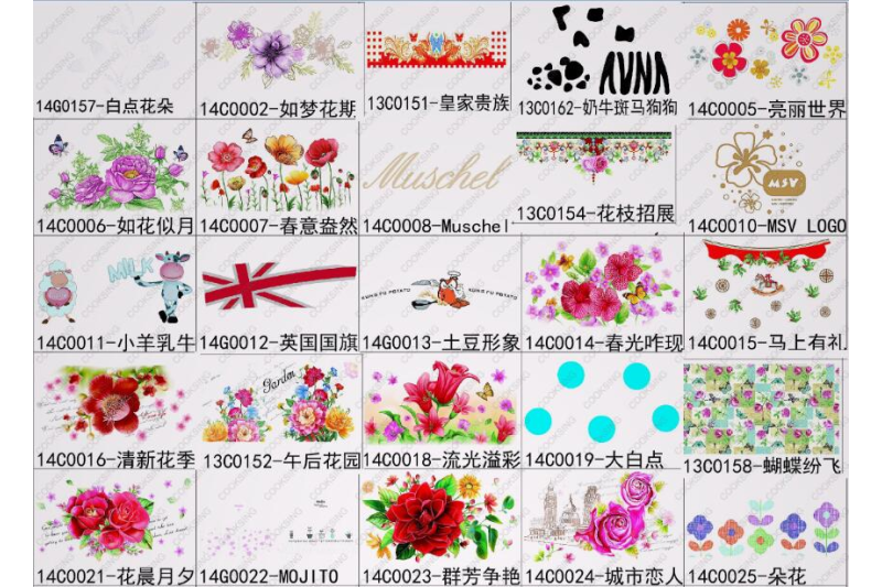 Decals Flower (1)