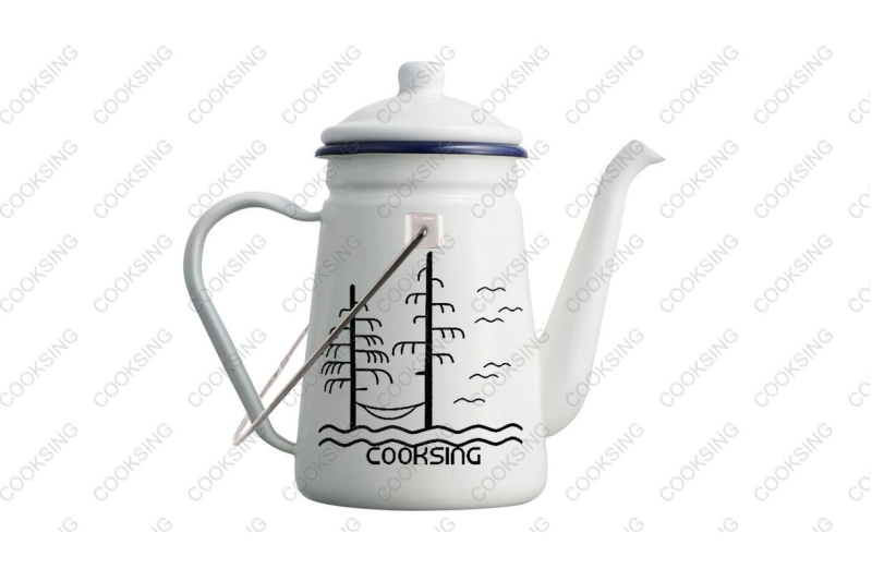 Enamel Camping Teapot Kettle