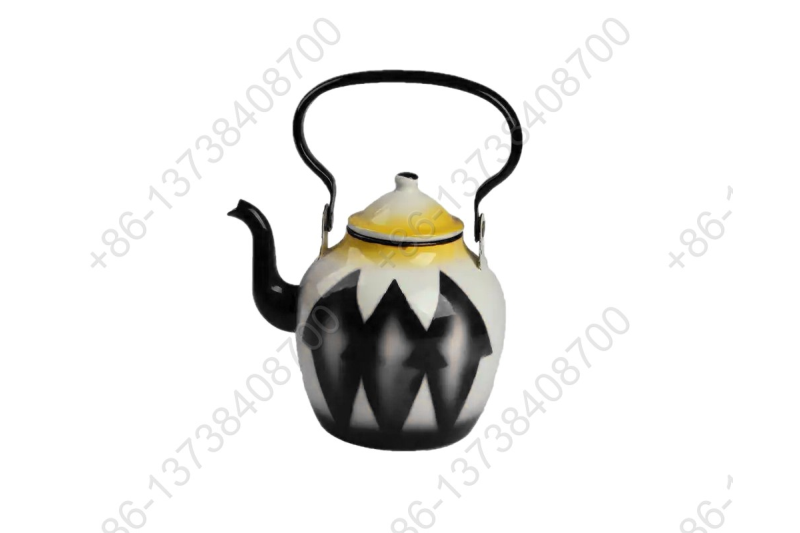 0.6L/0.8L/1.0L/1.6L/2.3L/3.3L Enamel Teapot Saudi Arabian Style Teapot Coffee Pot Outdoor Kettle With Handle